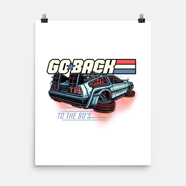 Go Back To The 80s-None-Matte-Poster-momma_gorilla