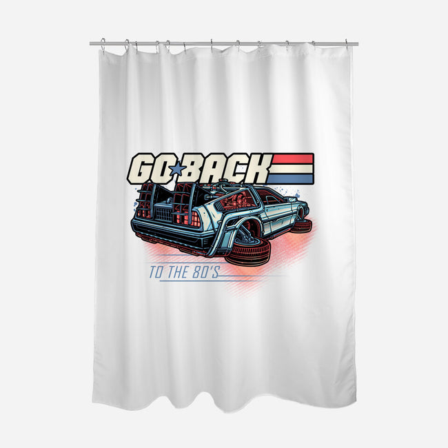 Go Back To The 80s-None-Polyester-Shower Curtain-momma_gorilla