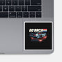 Go Back To The 80s-None-Glossy-Sticker-momma_gorilla