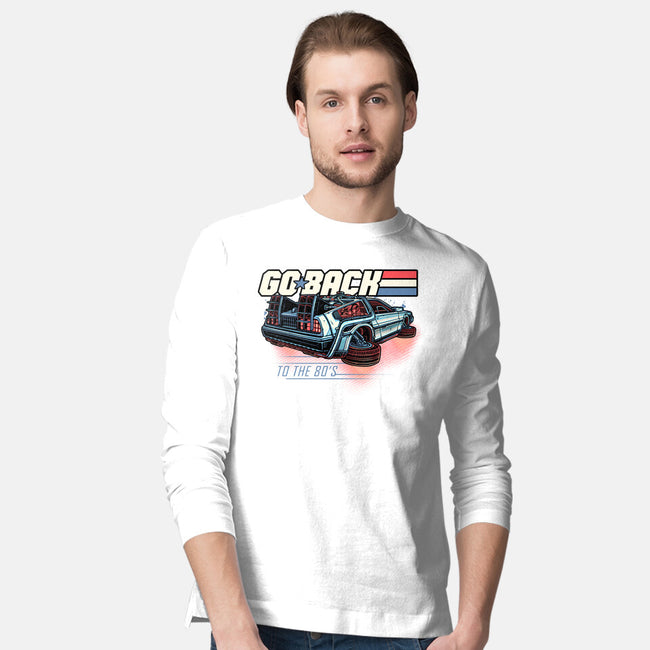 Go Back To The 80s-Mens-Long Sleeved-Tee-momma_gorilla