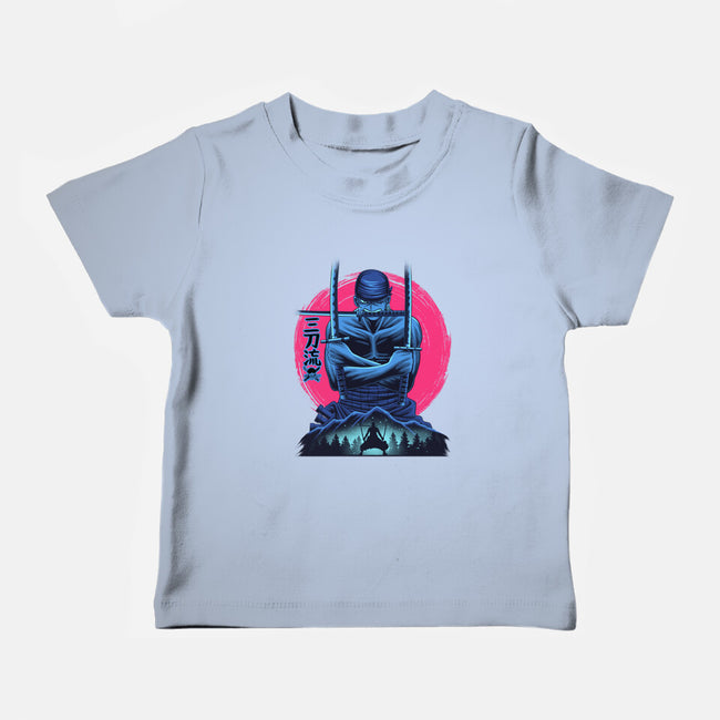 Three Swords Pirate-Baby-Basic-Tee-rmatix