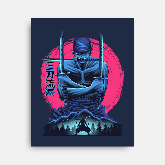 Three Swords Pirate-None-Stretched-Canvas-rmatix