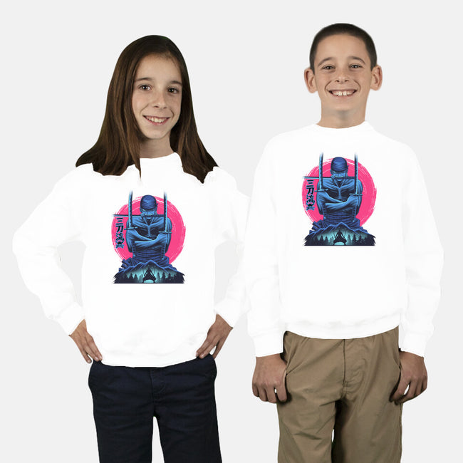 Three Swords Pirate-Youth-Crew Neck-Sweatshirt-rmatix