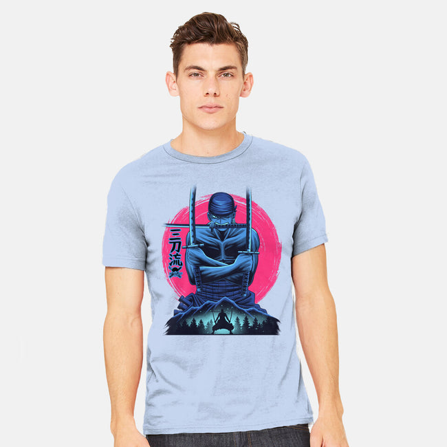 Three Swords Pirate-Mens-Heavyweight-Tee-rmatix