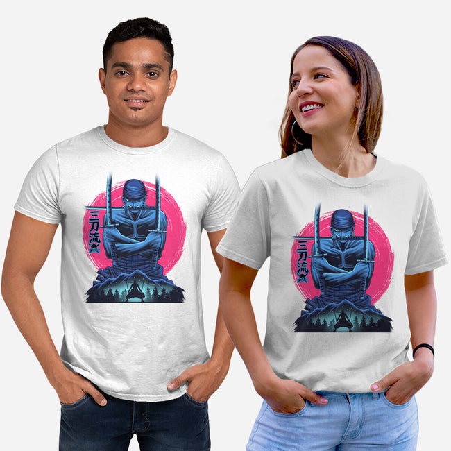 Three Swords Pirate-Unisex-Basic-Tee-rmatix