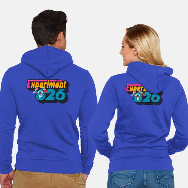 Experiment 626-Unisex-Zip-Up-Sweatshirt-Arinesart