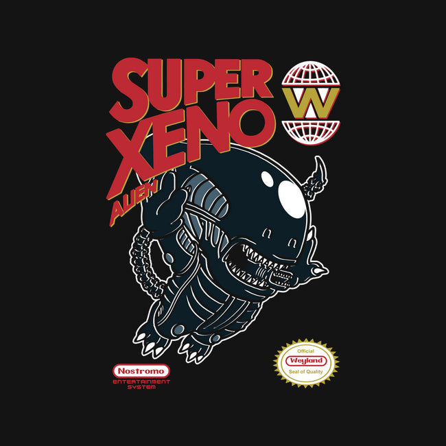 Super Xeno Alien-Womens-Basic-Tee-Arinesart