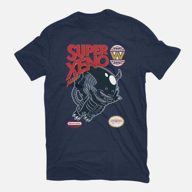 Super Xeno Alien-Womens-Fitted-Tee-Arinesart