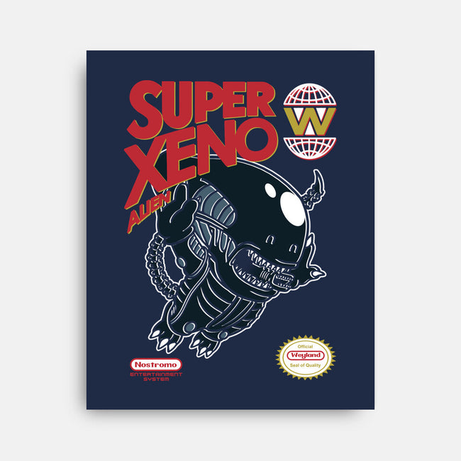 Super Xeno Alien-None-Stretched-Canvas-Arinesart
