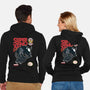 Super Xeno Alien-Unisex-Zip-Up-Sweatshirt-Arinesart
