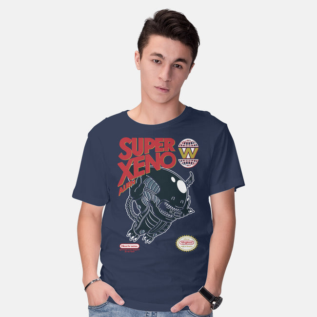 Super Xeno Alien-Mens-Basic-Tee-Arinesart