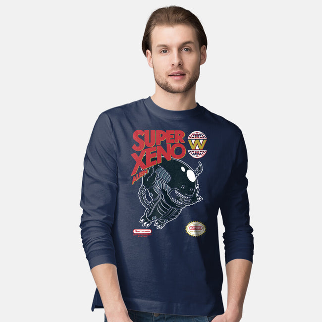 Super Xeno Alien-Mens-Long Sleeved-Tee-Arinesart