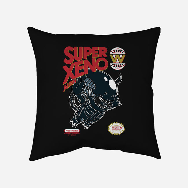 Super Xeno Alien-None-Removable Cover w Insert-Throw Pillow-Arinesart