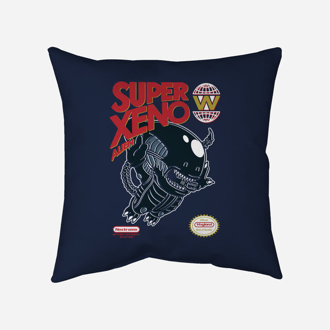 Super Xeno Alien-None-Removable Cover w Insert-Throw Pillow-Arinesart