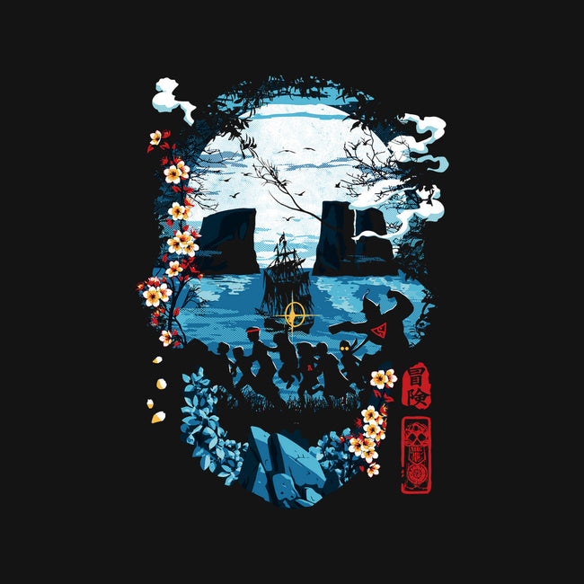 Night In Astoria-Womens-V-Neck-Tee-Arinesart