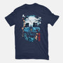 Night In Astoria-Womens-Fitted-Tee-Arinesart