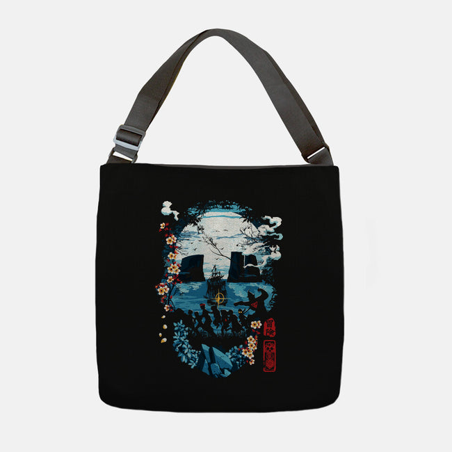 Night In Astoria-None-Adjustable Tote-Bag-Arinesart