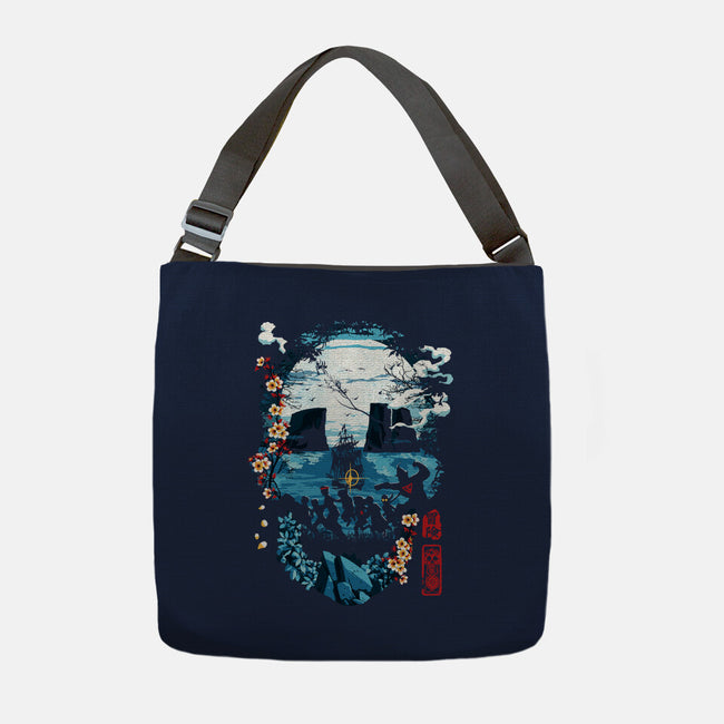 Night In Astoria-None-Adjustable Tote-Bag-Arinesart