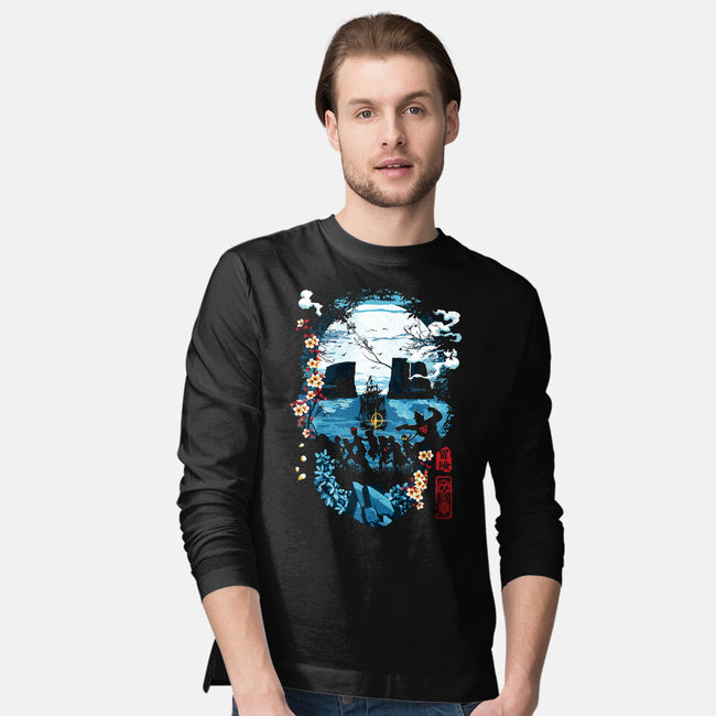 Night In Astoria-Mens-Long Sleeved-Tee-Arinesart
