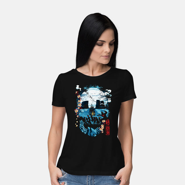 Night In Astoria-Womens-Basic-Tee-Arinesart