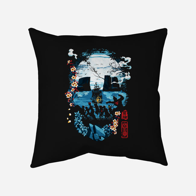 Night In Astoria-None-Removable Cover w Insert-Throw Pillow-Arinesart