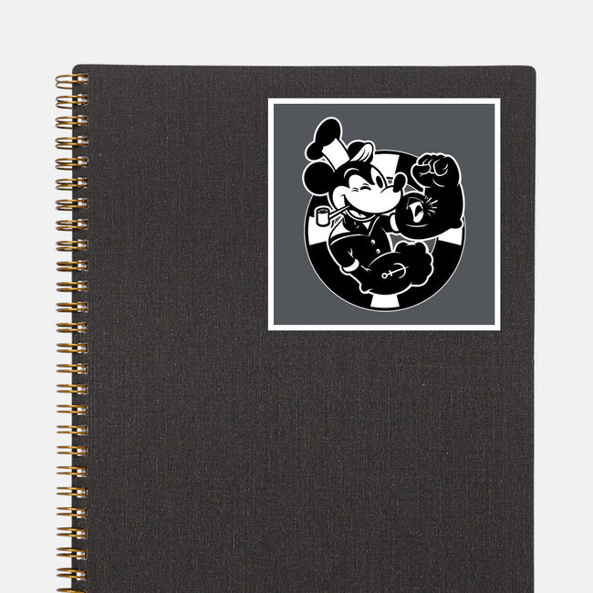 Animation Mouse Sailor-None-Glossy-Sticker-Studio Mootant