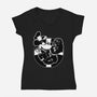 Animation Mouse Sailor-Womens-V-Neck-Tee-Studio Mootant