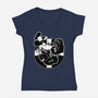 Animation Mouse Sailor-Womens-V-Neck-Tee-Studio Mootant