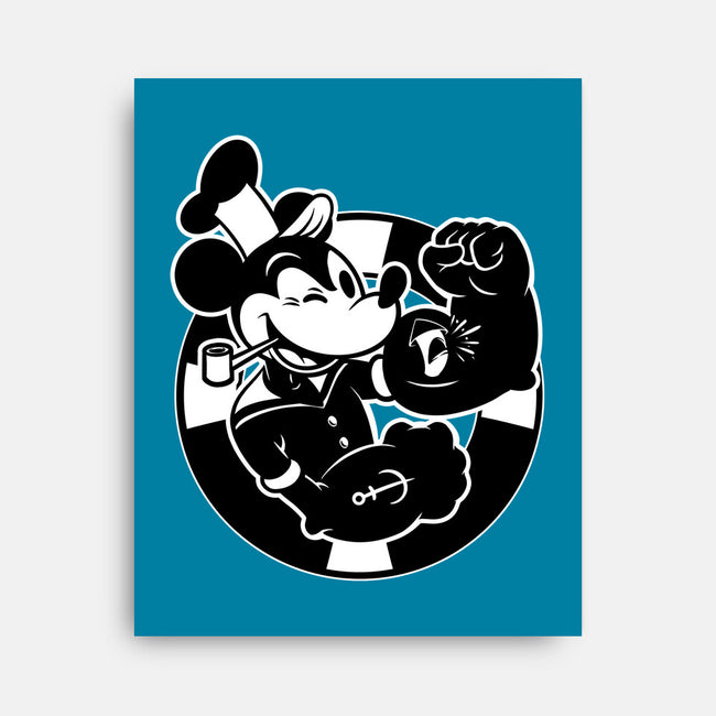 Animation Mouse Sailor-None-Stretched-Canvas-Studio Mootant