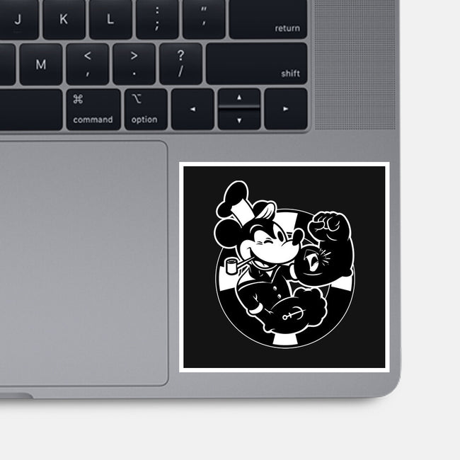 Animation Mouse Sailor-None-Glossy-Sticker-Studio Mootant