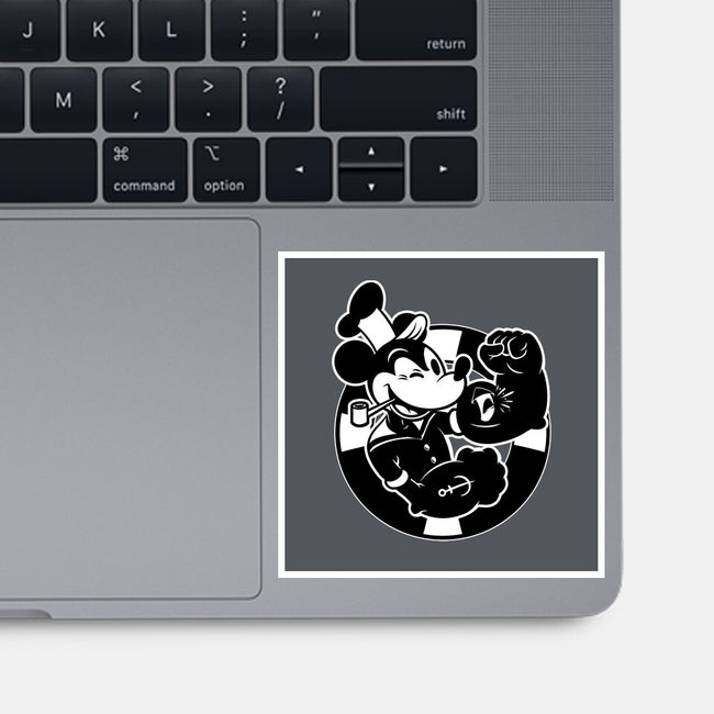 Animation Mouse Sailor-None-Glossy-Sticker-Studio Mootant