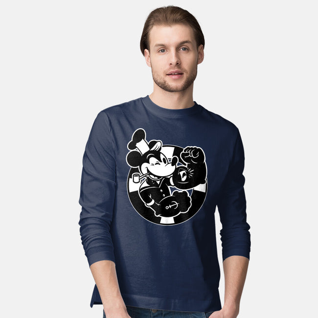 Animation Mouse Sailor-Mens-Long Sleeved-Tee-Studio Mootant