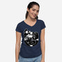 Animation Mouse Sailor-Womens-V-Neck-Tee-Studio Mootant