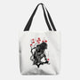 Jungle Hunter Sumi-e-None-Basic Tote-Bag-DrMonekers