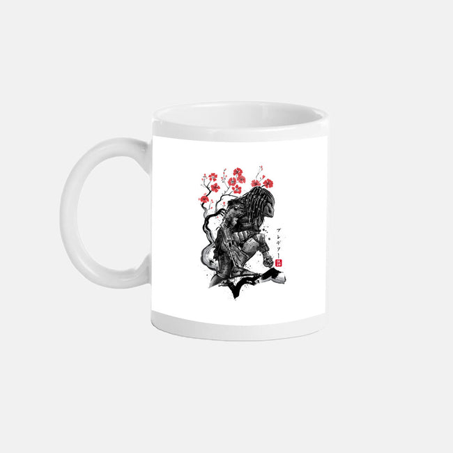Jungle Hunter Sumi-e-None-Mug-Drinkware-DrMonekers