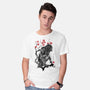 Jungle Hunter Sumi-e-Mens-Basic-Tee-DrMonekers