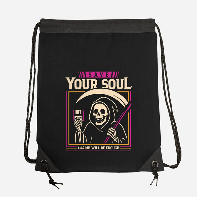 Save Your Soul-None-Drawstring-Bag-sachpica