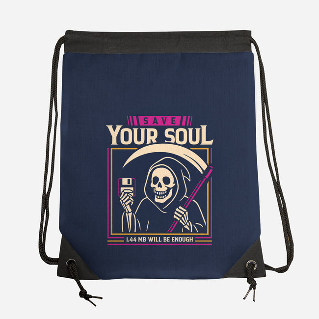 Save Your Soul-None-Drawstring-Bag-sachpica
