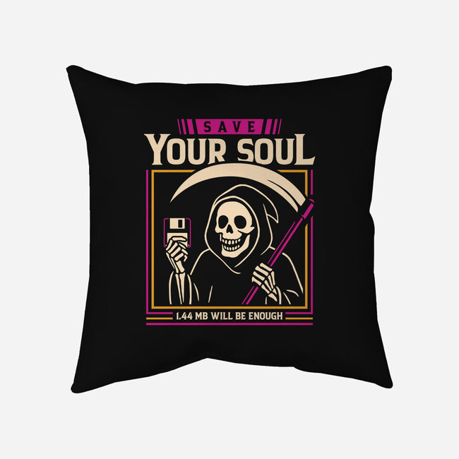 Save Your Soul-None-Removable Cover w Insert-Throw Pillow-sachpica