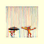 Colorful Rain-None-Adjustable Tote-Bag-Raffiti