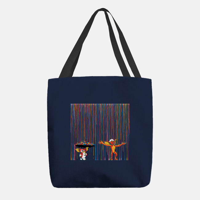 Colorful Rain-None-Basic Tote-Bag-Raffiti