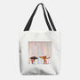 Colorful Rain-None-Basic Tote-Bag-Raffiti