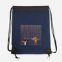 Colorful Rain-None-Drawstring-Bag-Raffiti