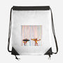 Colorful Rain-None-Drawstring-Bag-Raffiti