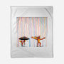 Colorful Rain-None-Fleece-Blanket-Raffiti