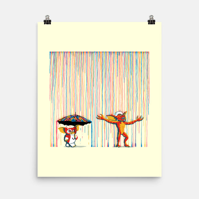 Colorful Rain-None-Matte-Poster-Raffiti