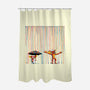 Colorful Rain-None-Polyester-Shower Curtain-Raffiti