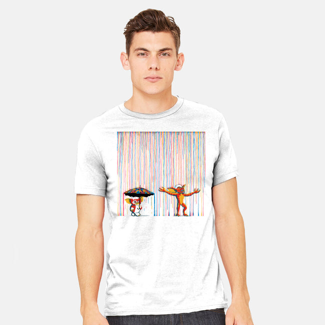Colorful Rain-Mens-Heavyweight-Tee-Raffiti