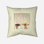 Colorful Rain-None-Removable Cover w Insert-Throw Pillow-Raffiti