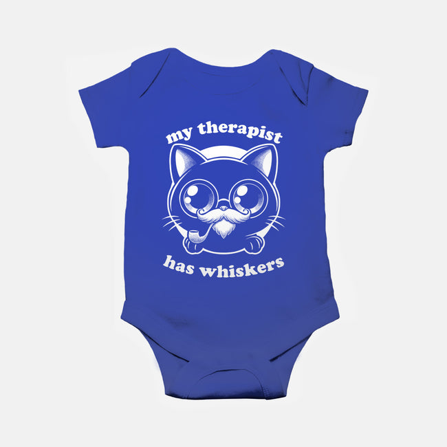 Therapist Cat-Baby-Basic-Onesie-Studio Mootant
